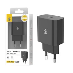 OnePlus Adapter NA0273 with Type C Port 3.4A 18W Black OnePlus Adapter NA0273 with Type C Port 3.4A 18W Black